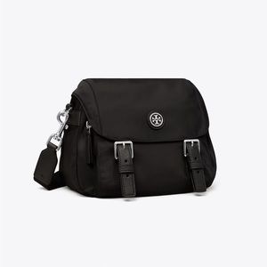Tory Burch nylon messenger bag small